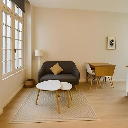 Saint Patrice Studio Proche Gare Et Centre Rouen - Linge & Menage Inclus